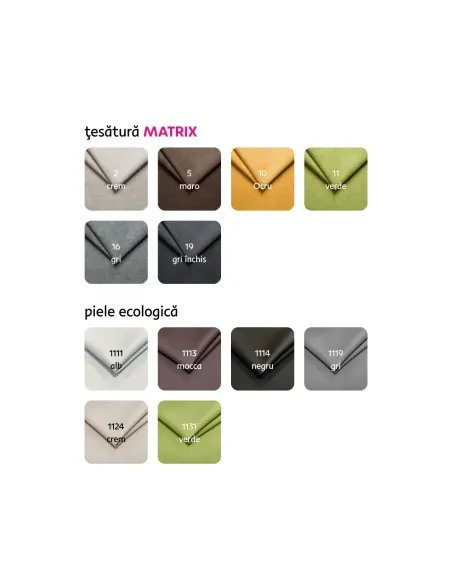 Colțar SANTIAGO U, living, 325x86/106x168/217 cm, piele eco & textil | MobilaOK