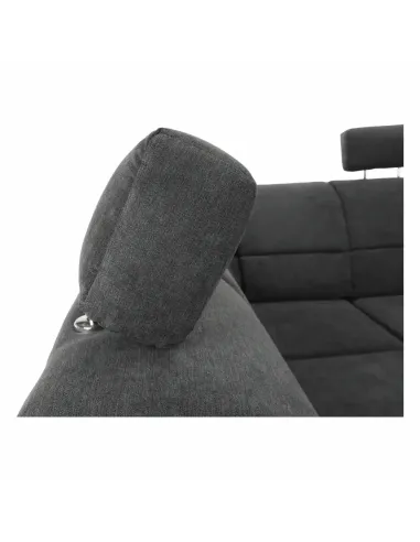 Colțar SANTIAGO U, living, 325x86/106x168/217 cm, piele eco & textil | MobilaOK