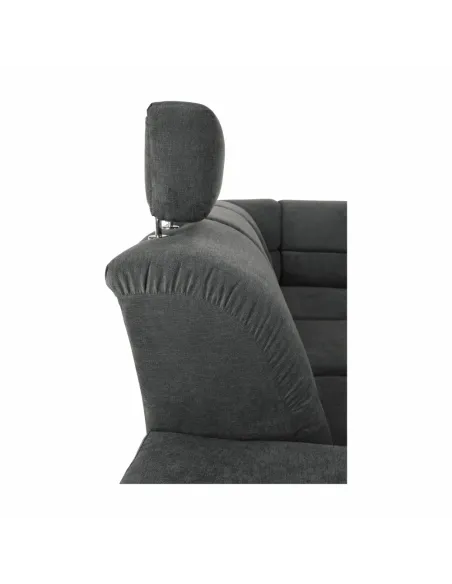 Colțar SANTIAGO U, living, 325x86/106x168/217 cm, piele eco & textil | MobilaOK