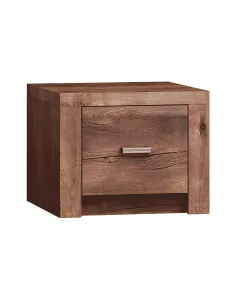 Noptieră INFINITY I-24 pentru dormitor, 45x55x42 cm, PAL melaminat | MobilaOK
