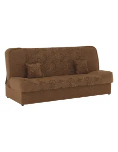 Canapea extensibilă ASIA NEW, living, 194x86x95 cm, textil auriu | MobilaOK