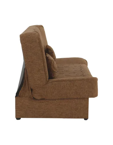 Canapea extensibilă ASIA NEW, living, 194x86x95 cm, textil auriu | MobilaOK