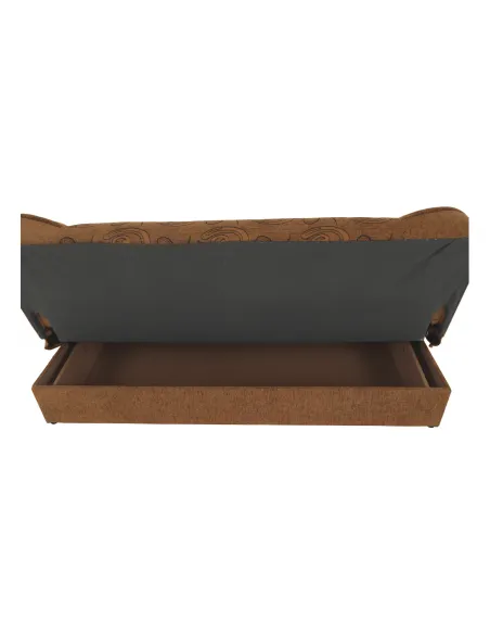 Canapea extensibilă ASIA NEW, living, 194x86x95 cm, textil auriu | MobilaOK