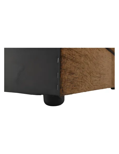 Canapea extensibilă ASIA NEW, living, 194x86x95 cm, textil auriu | MobilaOK
