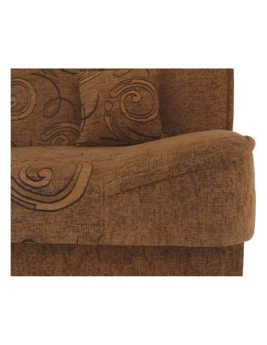 Canapea extensibilă ASIA NEW, living, 194x86x95 cm, textil auriu | MobilaOK