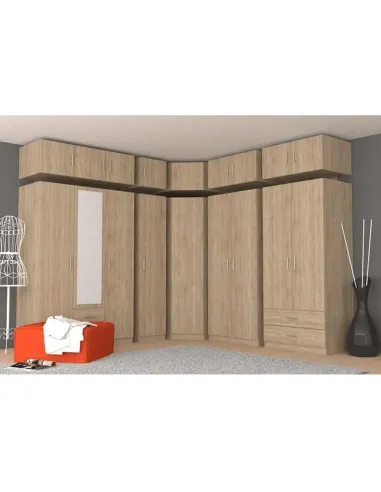 Dulap Superior (corp suspendat), INVITA, dormitor/hol/birou, 45.8x60x40 cm, PAL, KONDELA | MobilaOK
