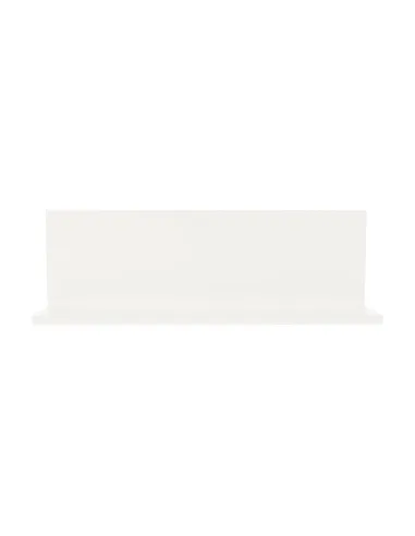 Mobilier living GENTA, alb/gri, 210x42x180 cm, PAL melaminat | MobilaOK