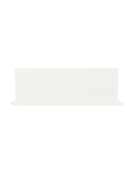 Mobilier living GENTA, alb/gri, 210x42x180 cm, PAL melaminat | MobilaOK