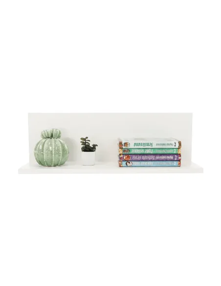 Mobilier living GENTA, alb/gri, 210x42x180 cm, PAL melaminat | MobilaOK