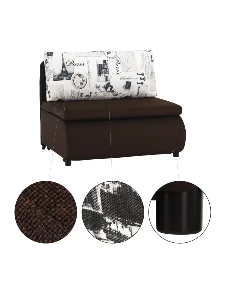 Fotoliu KENY, living/dormitor, 100x90x87 cm, textil Savana 16 | MobilaOK