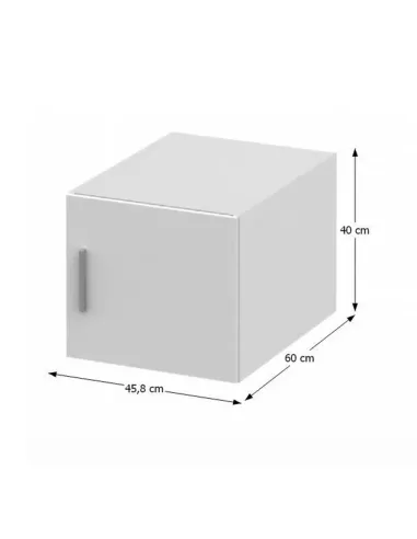 Dulap Superior, INVITA, bucătărie/baie/hol, 45.8x60x40 cm, PAL melaminat | MobilaOK