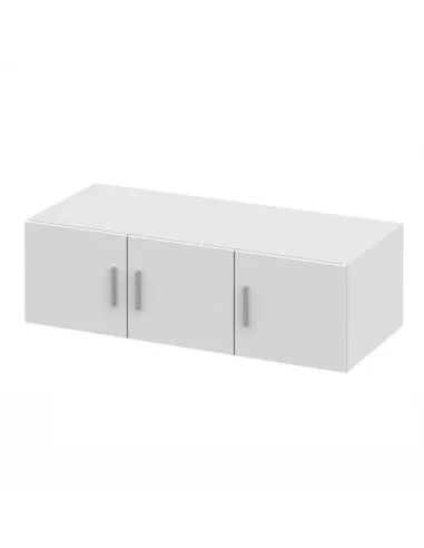 Dulap Superior (corp suspendat) INVITA, dormitor, 134.2x60x40 cm, PAL melaminat alb | MobilaOK