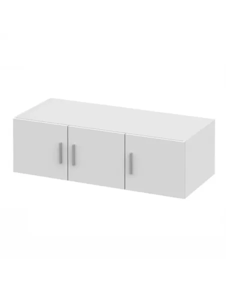 Dulap Superior (corp suspendat) INVITA, dormitor, 134.2x60x40 cm, PAL melaminat alb | MobilaOK