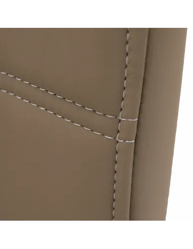 Scaun de bucătărie ABIRA NEW, bucătărie/dining, 43x44x96 cm, piele eco/crom | MobilaOK