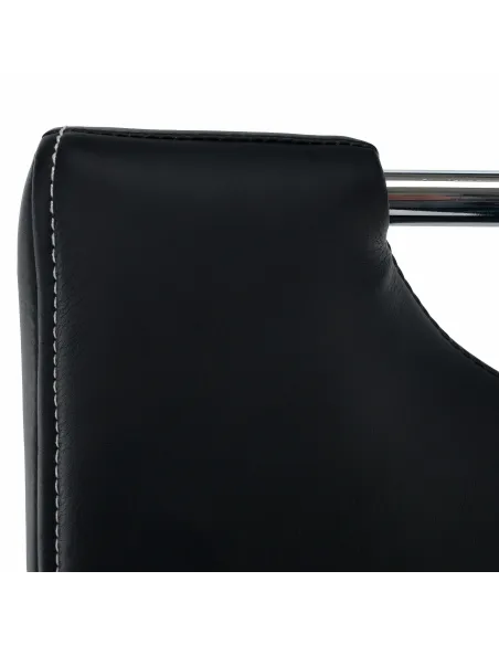 Scaun Dining KONDELA, living/sufragerie, 43x44x96 cm, Piele PU + Crom | MobilaOK