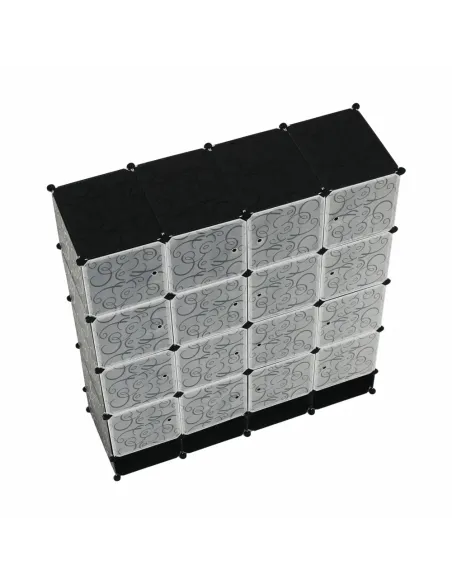 Organizator Dulap, RODAN TYPE 2, dormitor/hol, 147x47x165 cm, Plastic/Metal | MobilaOK