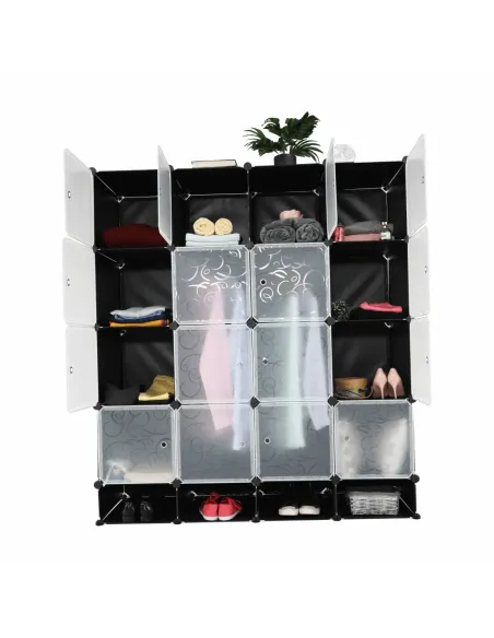 Organizator Dulap, RODAN TYPE 2, dormitor/hol, 147x47x165 cm, Plastic/Metal | MobilaOK