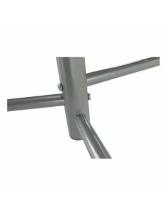 Cuier OTMAR, slujitor mut, 46x30x108 cm, metal, gri | MobilaOK 2