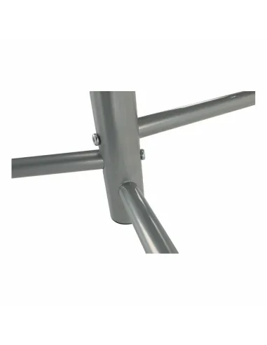 Cuier OTMAR, slujitor mut, 46x30x108 cm, metal, gri | MobilaOK