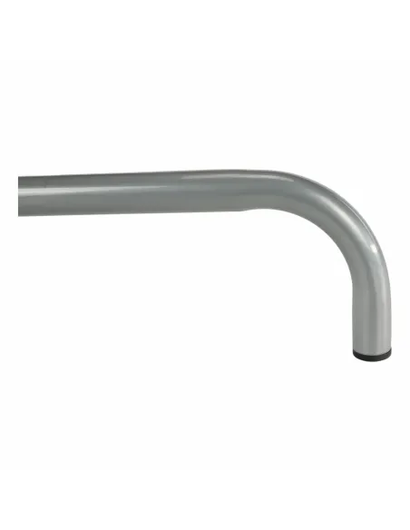 Cuier OTMAR, slujitor mut, 46x30x108 cm, metal, gri | MobilaOK