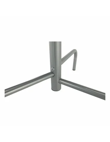 Cuier OTMAR, slujitor mut, 46x30x108 cm, metal, gri | MobilaOK
