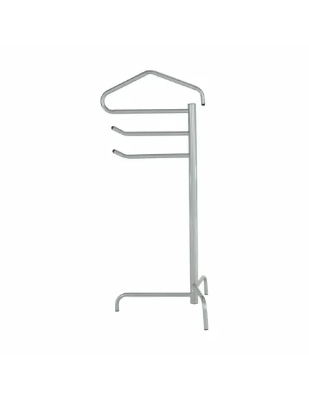 Cuier OTMAR, slujitor mut, 46x30x108 cm, metal, gri | MobilaOK
