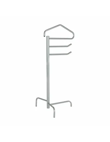 Cuier OTMAR, slujitor mut, 46x30x108 cm, metal, gri | MobilaOK