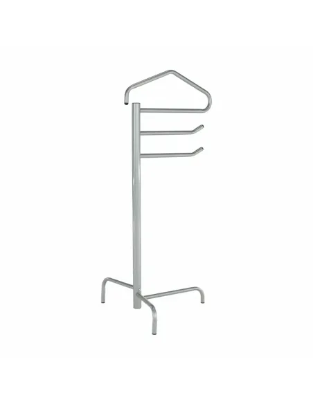 Cuier OTMAR, slujitor mut, 46x30x108 cm, metal, gri | MobilaOK