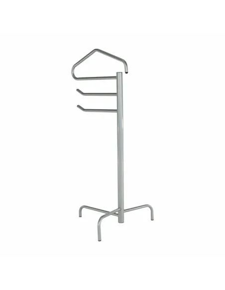Cuier OTMAR, slujitor mut, 46x30x108 cm, metal, gri | MobilaOK