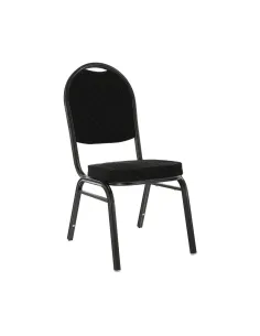 Scaun JEFF 2 NEW, birou/sala mese, 44x50x91 cm, tesatura/cadru metalic | MobilaOK