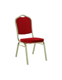 Scaun ZINA 2 NEW, birou/sufragerie, 44x50x93 cm, Tesatura/Metal | MobilaOK