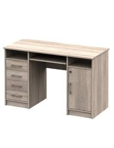 masă PC, stejar sonoma, B9 NEW | MobilaOK