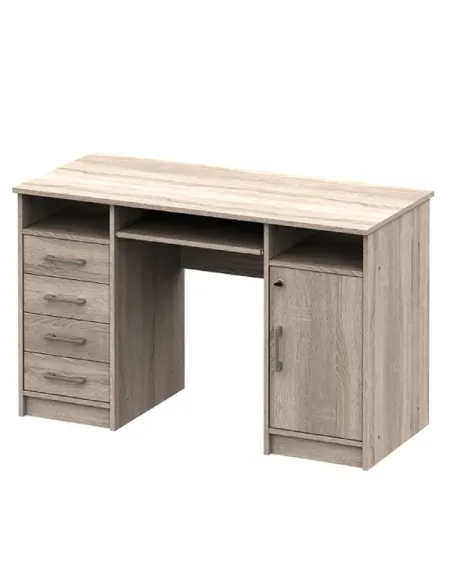 masă PC, stejar sonoma, B9 NEW | MobilaOK