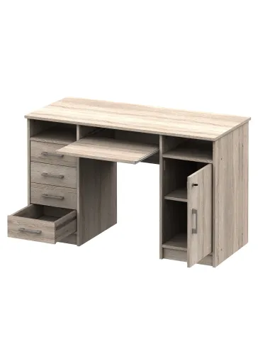 masă PC, stejar sonoma, B9 NEW | MobilaOK