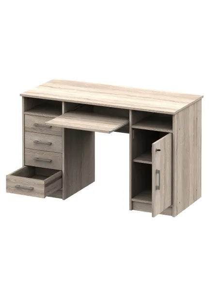 masă PC, stejar sonoma, B9 NEW | MobilaOK