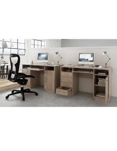 masă PC, stejar sonoma, B9 NEW | MobilaOK