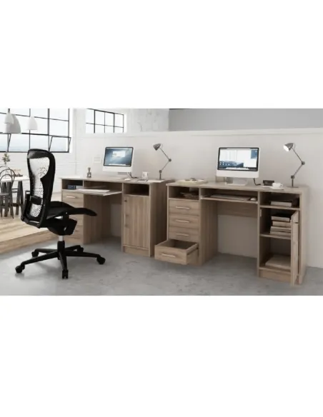masă PC, stejar sonoma, B9 NEW | MobilaOK