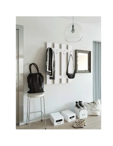 Cuier perete, KORADO NEW KV11, hol/dormitor/birou, 70x100x3.2 cm, PAL melaminat | MobilaOK
