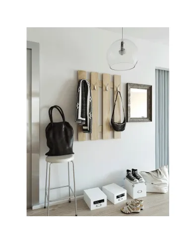 Cuier perete, KORADO NEW KV11, hol/dormitor, 70x100x3.2 cm, PAL melaminat | MobilaOK