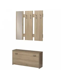 Ladă hol 03 NEW, mobilier hol, 91,8x25x200 cm, PAL melaminat | MobilaOK