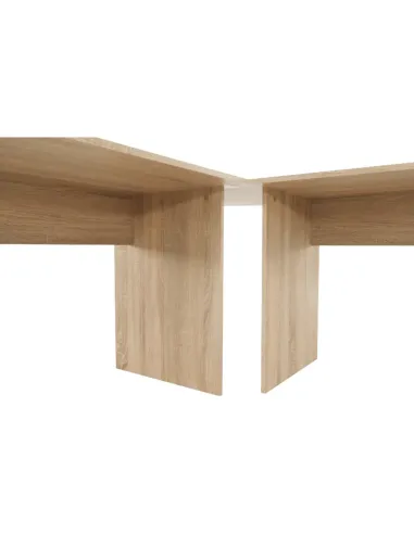 Masă PC | MAURUS NEW MA11 | birou | 203.4x175.9x70.3 cm | PAL melaminat | MobilaOK