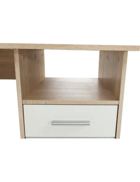 Masă PC | MAURUS NEW MA11 | birou | 203.4x175.9x70.3 cm | PAL melaminat | MobilaOK