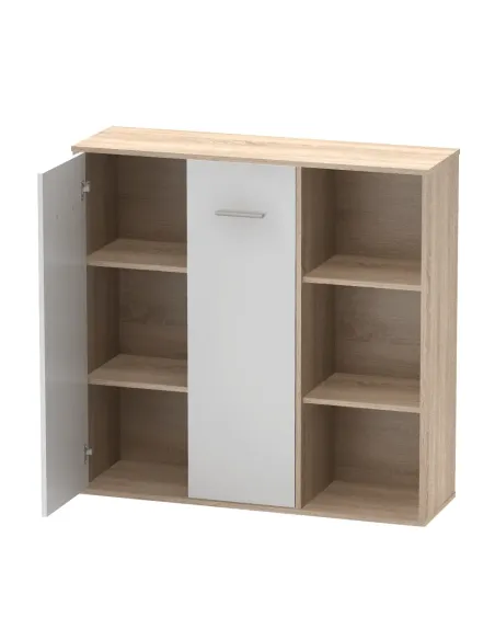 Dulap, MAURUS NEW MA32, dormitor/hol/living, 110.9x33.5x107.6 cm, PAL melaminat | MobilaOK