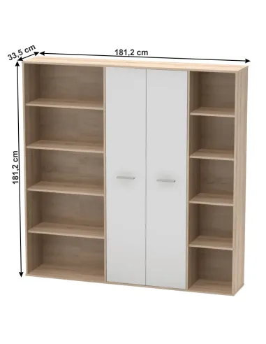 Dulap, MAURUS NEW MA50, dormitor/living, 181x181x33.5 cm, PAL melaminat | MobilaOK
