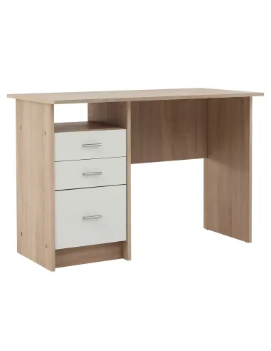Masă PC SAMSON NEW pentru birou, 110x55x76.1 cm, din PAL melaminat | MobilaOK
