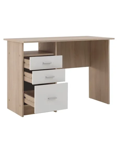 Masă PC SAMSON NEW pentru birou, 110x55x76.1 cm, din PAL melaminat | MobilaOK
