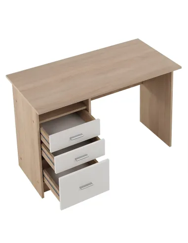 Masă PC SAMSON NEW pentru birou, 110x55x76.1 cm, din PAL melaminat | MobilaOK
