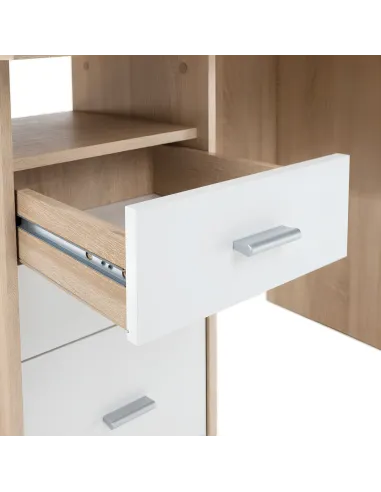 Masă PC SAMSON NEW pentru birou, 110x55x76.1 cm, din PAL melaminat | MobilaOK