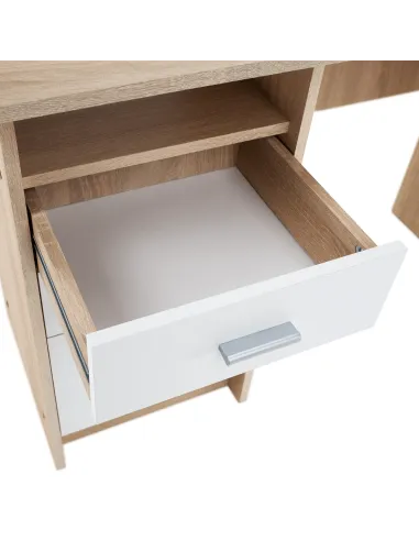 Masă PC SAMSON NEW pentru birou, 110x55x76.1 cm, din PAL melaminat | MobilaOK