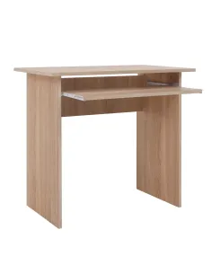 Masă PC VERNER NEW birou 82x50x74,6 cm PAL melaminat stejar sonoma | MobilaOK 2